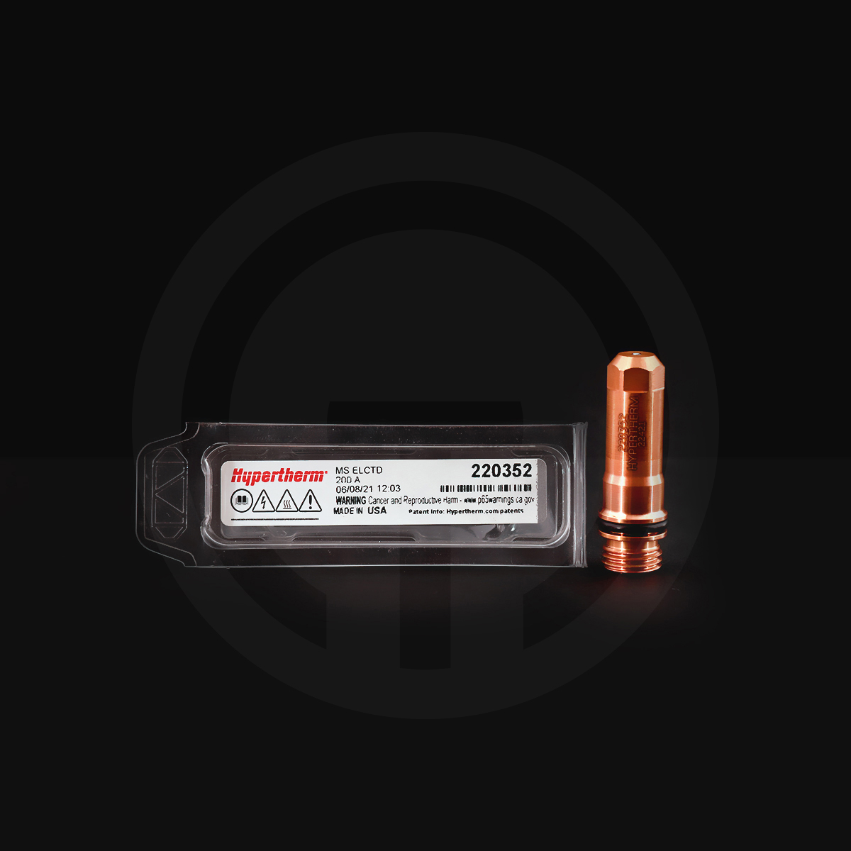 HYPERTHERM Electrode 200A SilverCore+ 220352 HPR