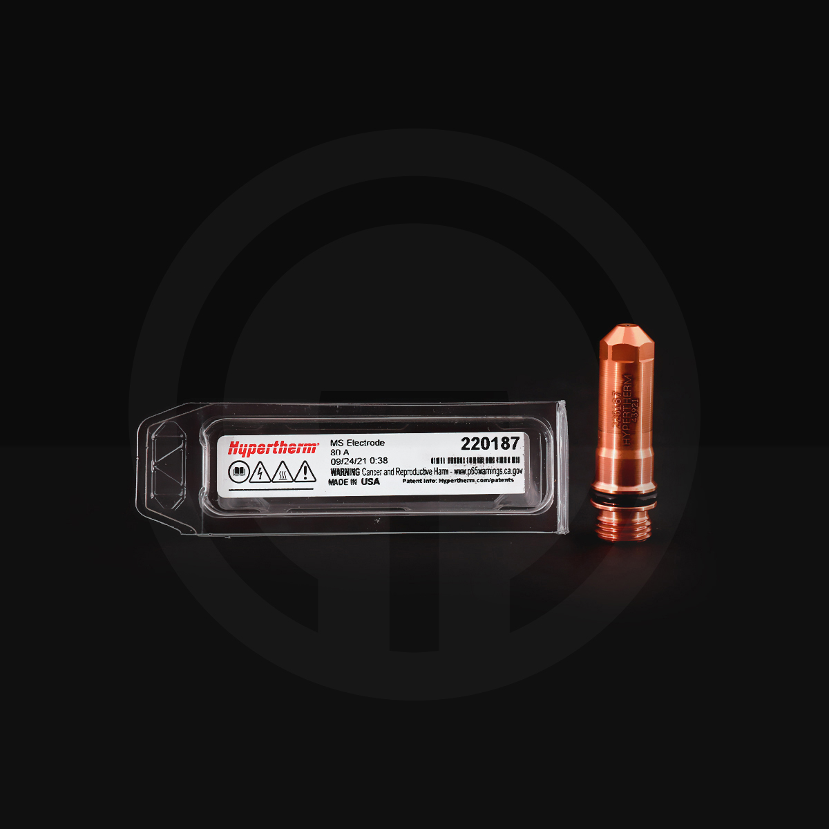 HYPERTHERM Electrode 80A SilverPlus 220187