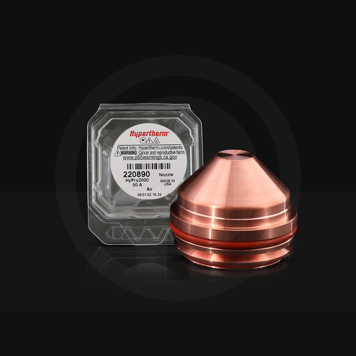 HYPERTHERM Nozzle 50A 220890 MAXPRO200
