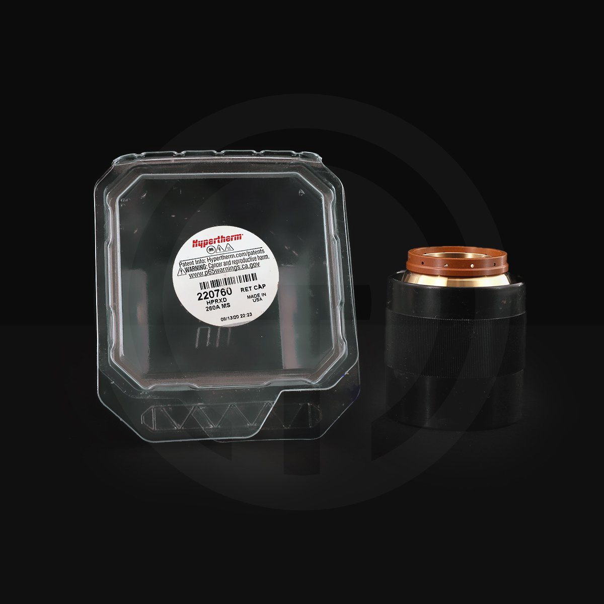 Retaining Cap 260A HYPERTHERM 220760 HPR