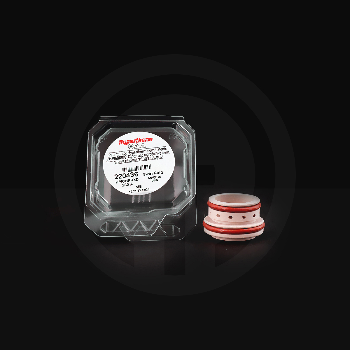 Swirl Ring 260A HYPERTHERM 220436 HPR
