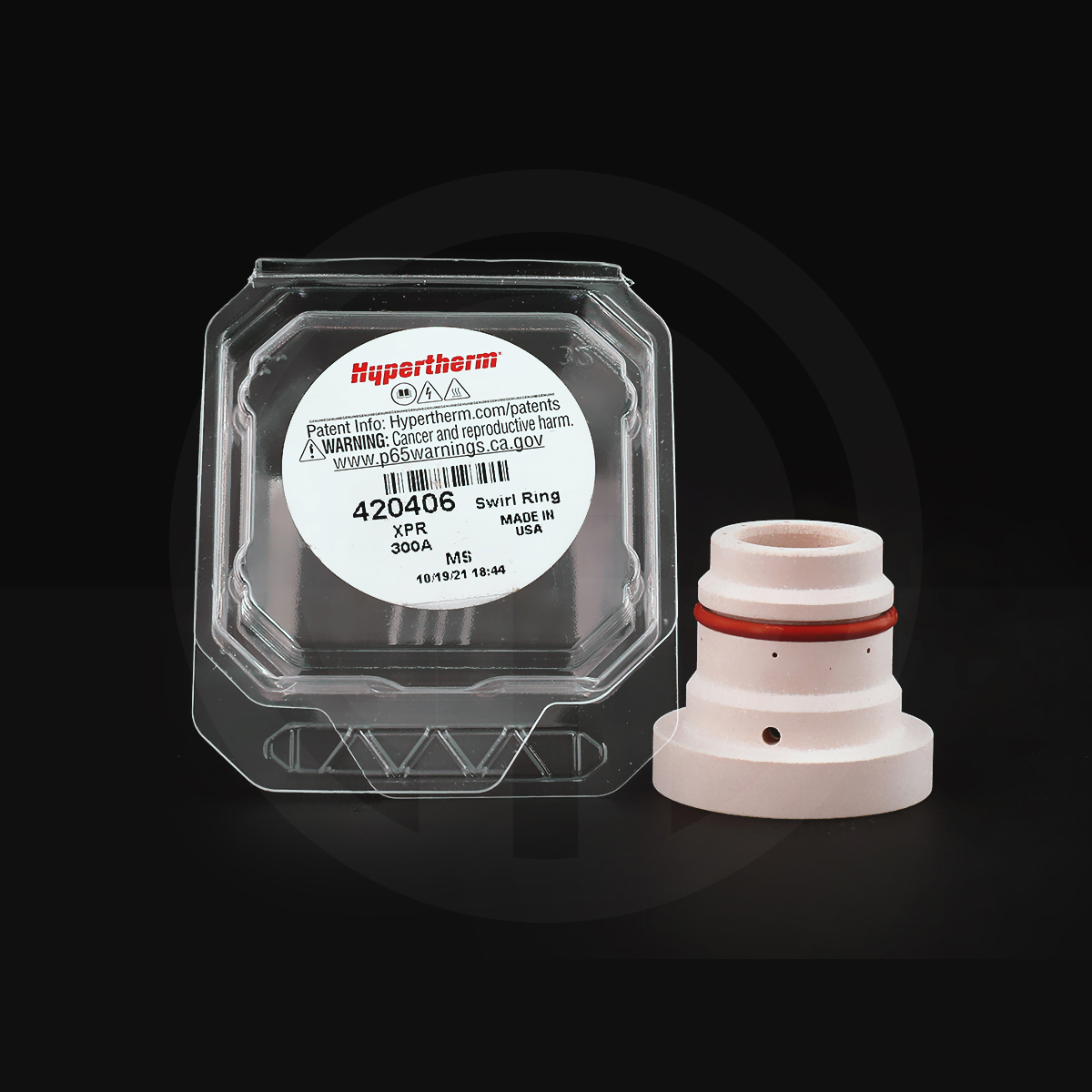 Swirl Ring 300A Hypertherm 420406 XPR300