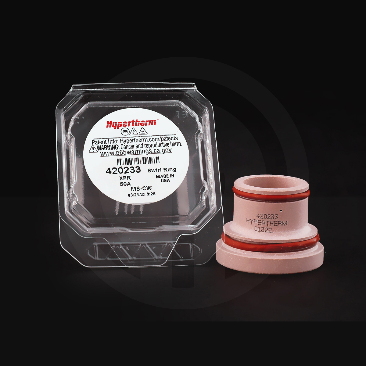 Swirl Ring 50A Hypertherm 420233 XPR300