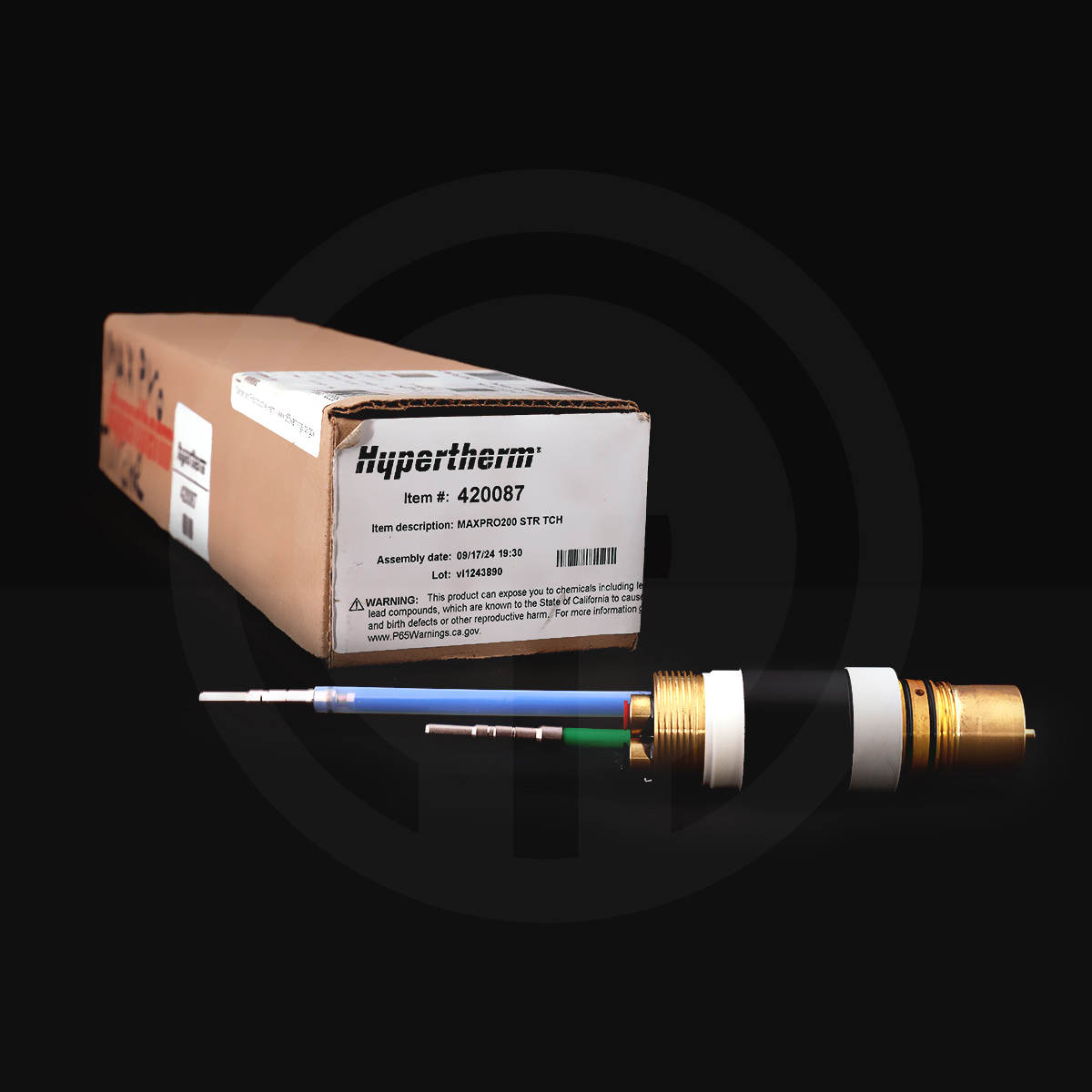 Straight Torch Hypertherm 420087 Maxpro200 