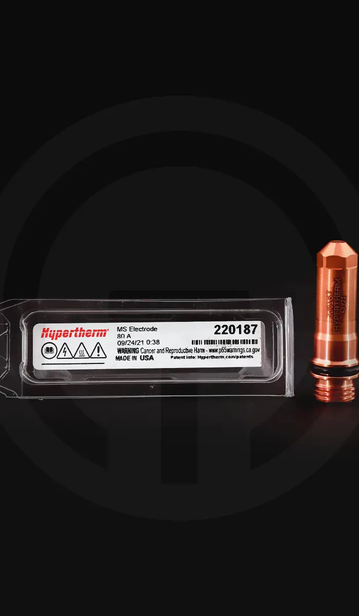 HYPERTHERM Electrode 80A SilverPlus 220187