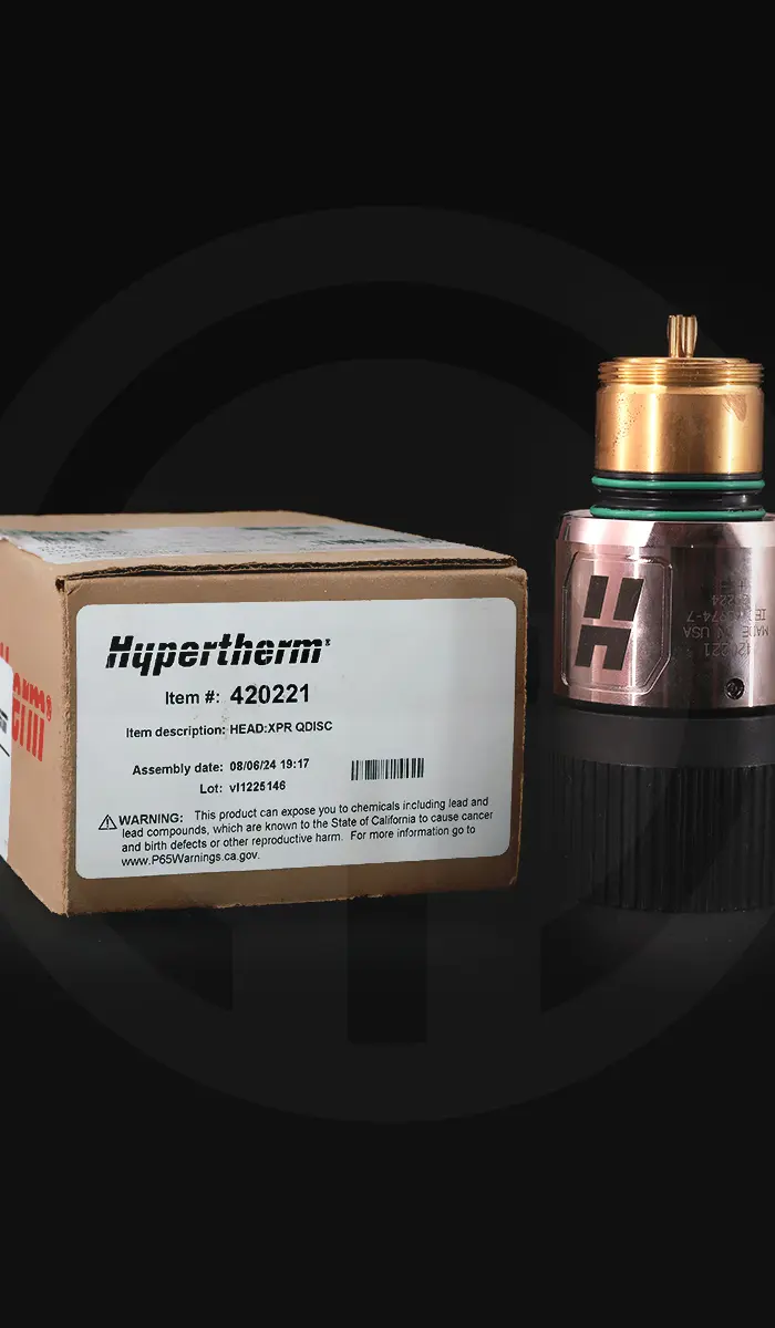 Quick Disconnect Torch Hypertherm 420221 Head, XPR 