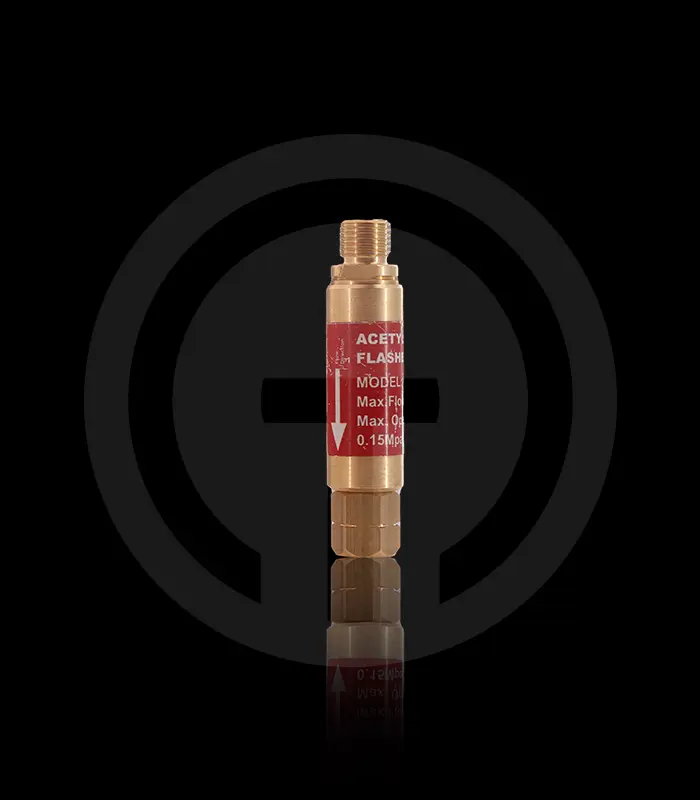 Acetylene flashback arrestor